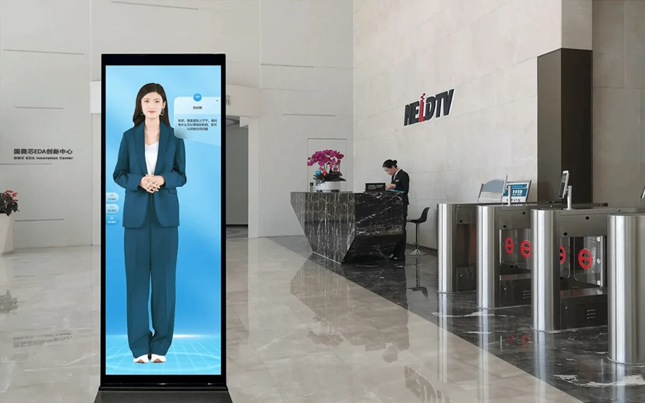 A ShiMeta Android signage player and AI media box